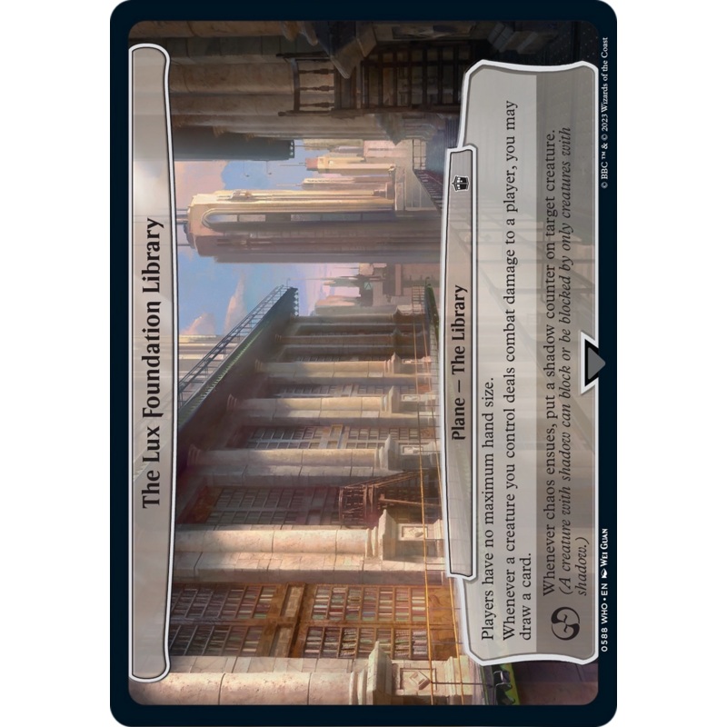 The Lux Foundation Library [Doctor Who]