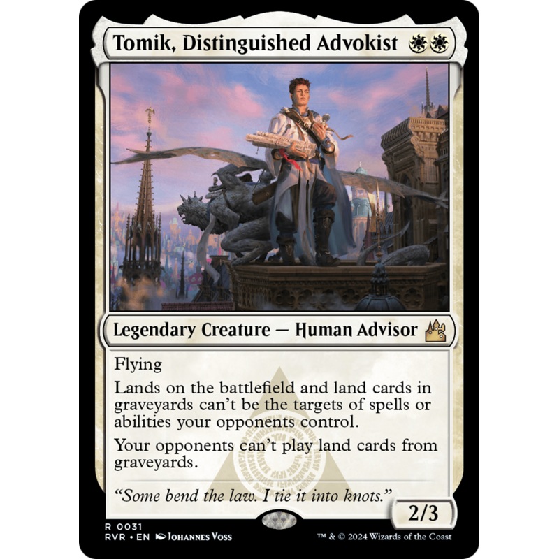 Tomik, Distinguished Advokist [Ravnica Remastered]