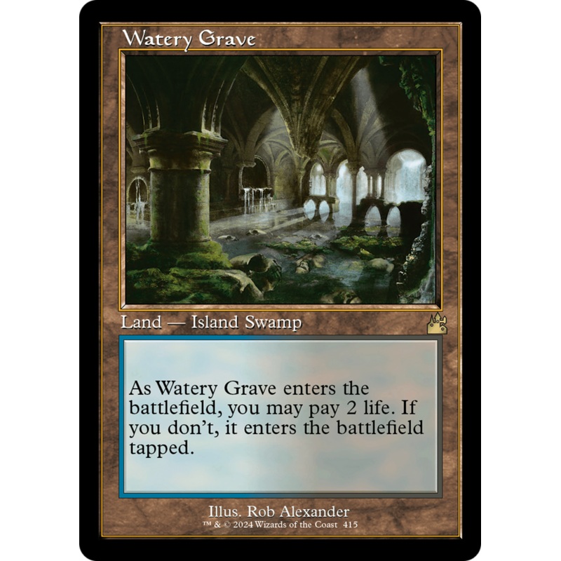 Watery Grave (Retro) [Ravnica Remastered]