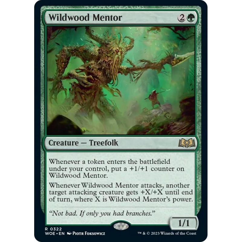 Wildwood Mentor [Wilds of Eldraine]