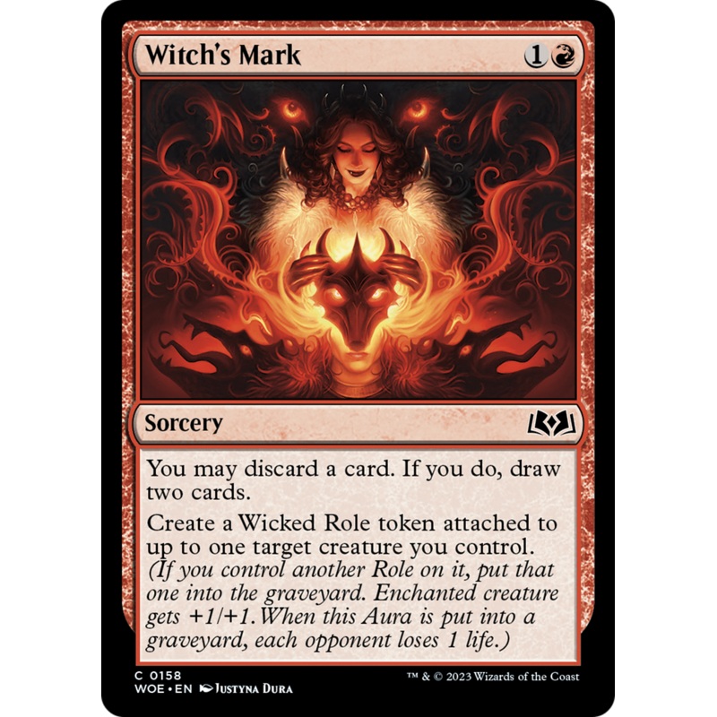 Witch's Mark [Wilds of Eldraine]