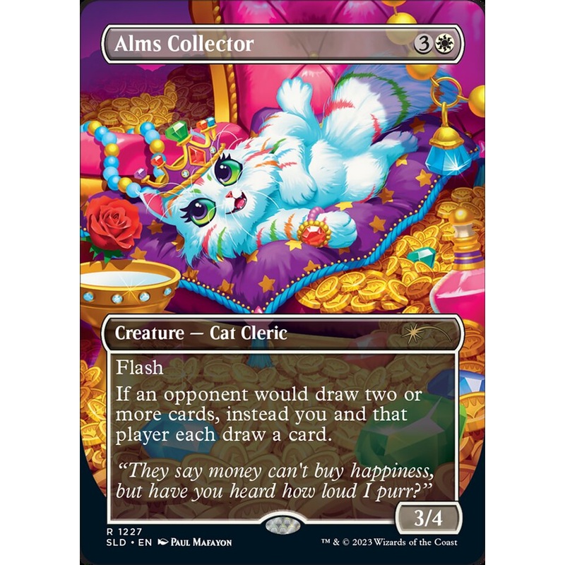 Alms Collector (Borderless) [Secret Lair Drop Series]
