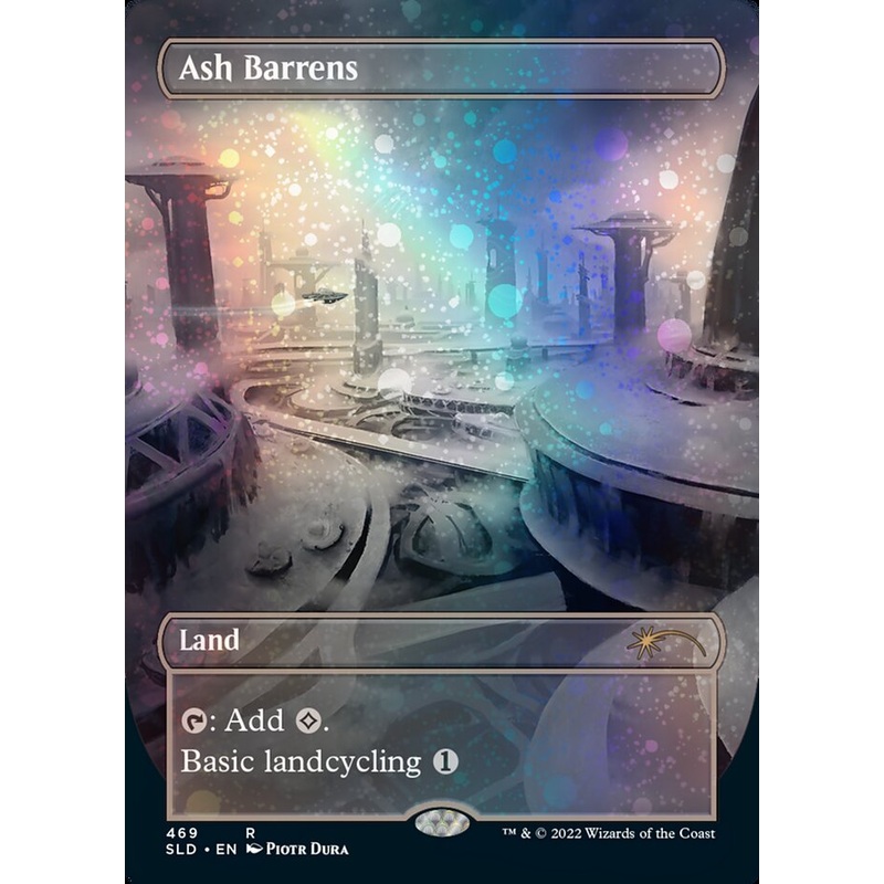 Ash Barrens (Galaxy Foil) [Secret Lair Drop Series]