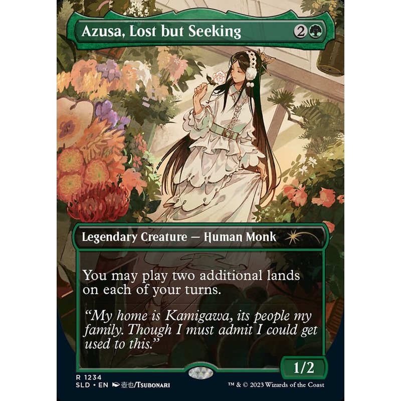 Azusa, Lost but Seeking (Borderless) [Secret Lair Drop Series]