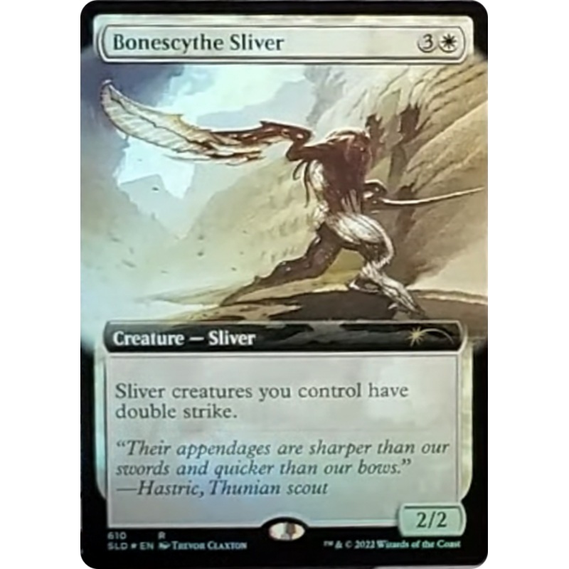 Bonescythe Sliver (Extended Art) [Secret Lair Drop Series]