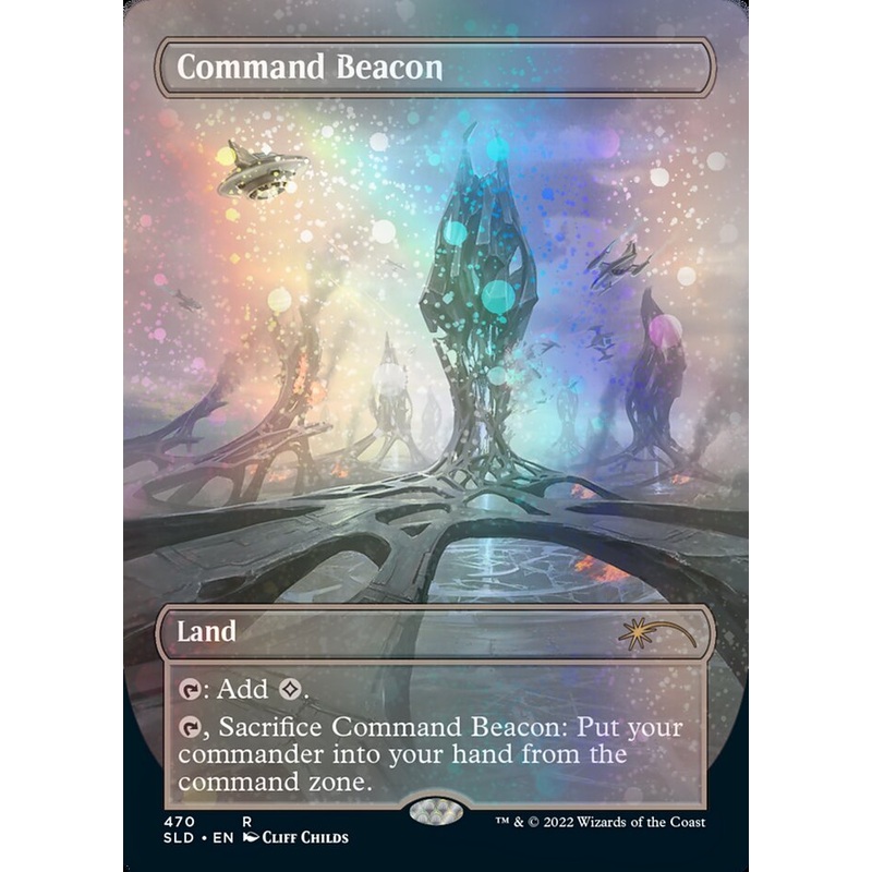 Command Beacon (Galaxy Foil) [Secret Lair Drop Series]