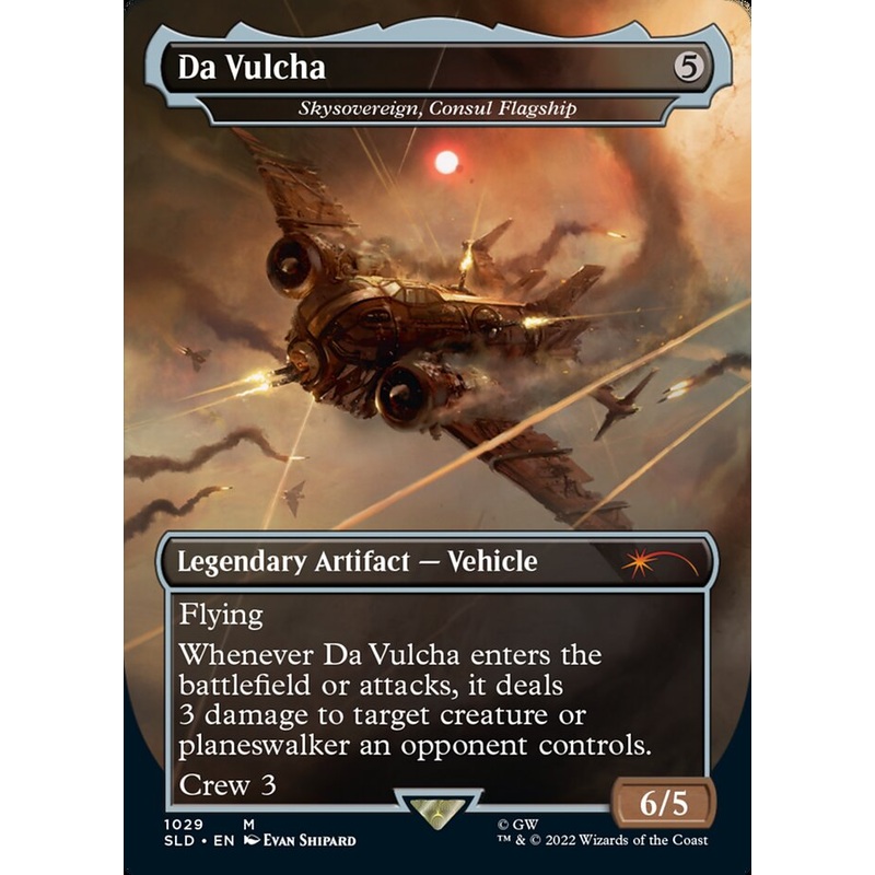 Da Vulcha - Skysovereign, Consul Flagship (Borderless) [Secret Lair Drop Series]