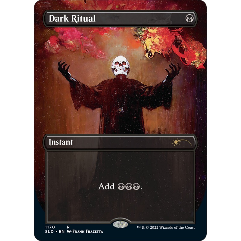 Dark Ritual (Borderless) [Secret Lair Drop Series]
