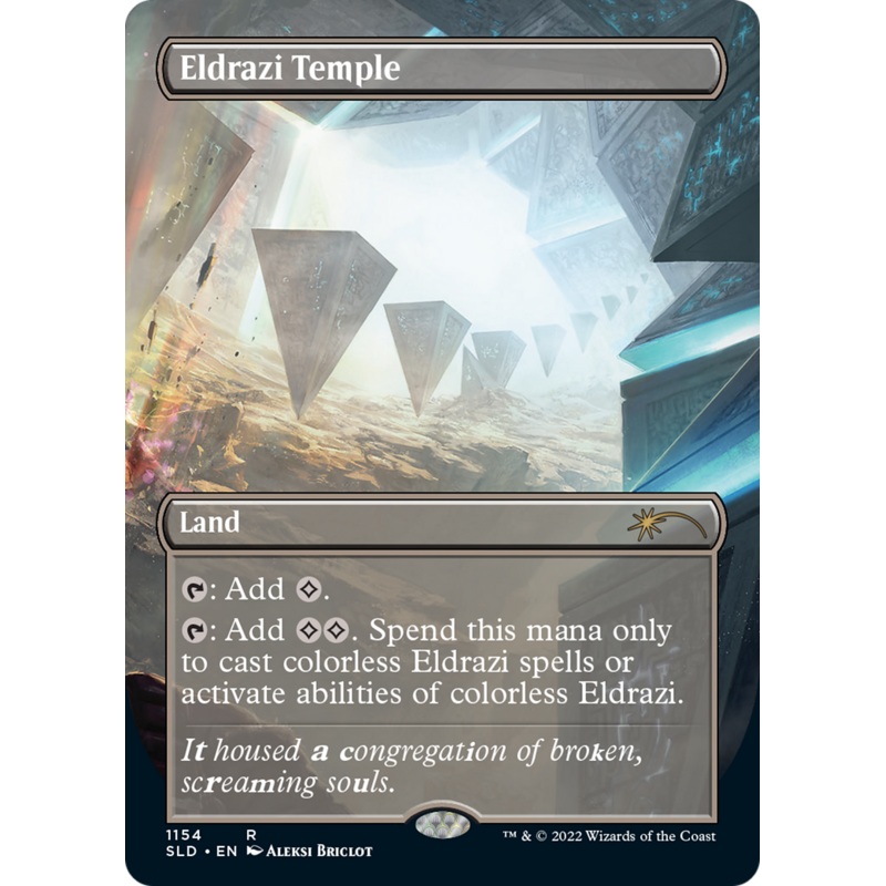 Eldrazi Temple (Borderless) [Secret Lair Drop Series]