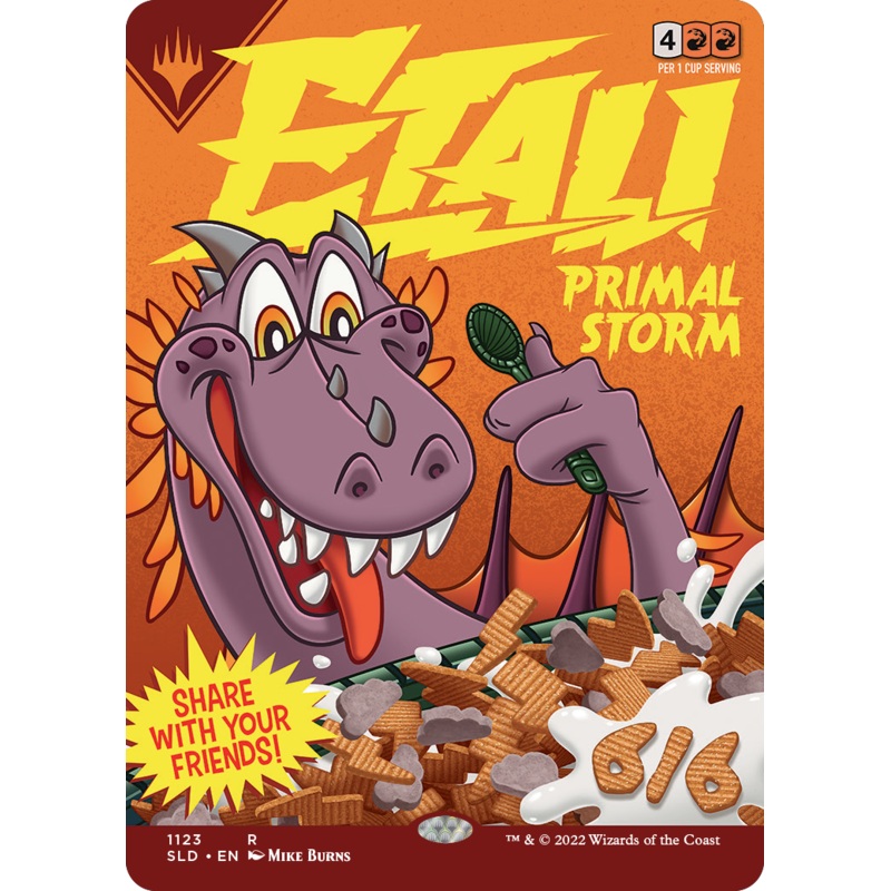 Etali, Primal Storm (Borderless) [Secret Lair Drop Series]