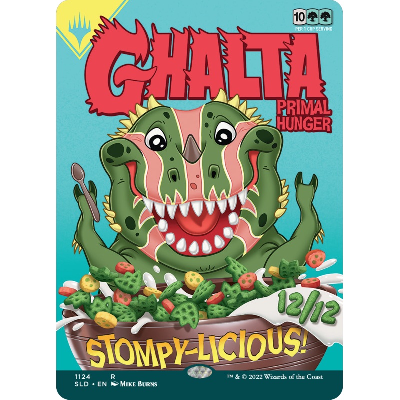 Ghalta, Primal Hunger (Borderless) [Secret Lair Drop Series]
