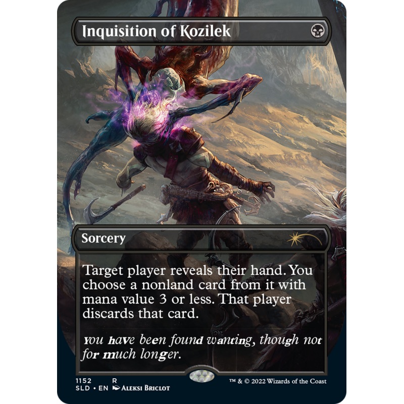 Inquisition of Kozilek (Borderless) [Secret Lair Drop Series]