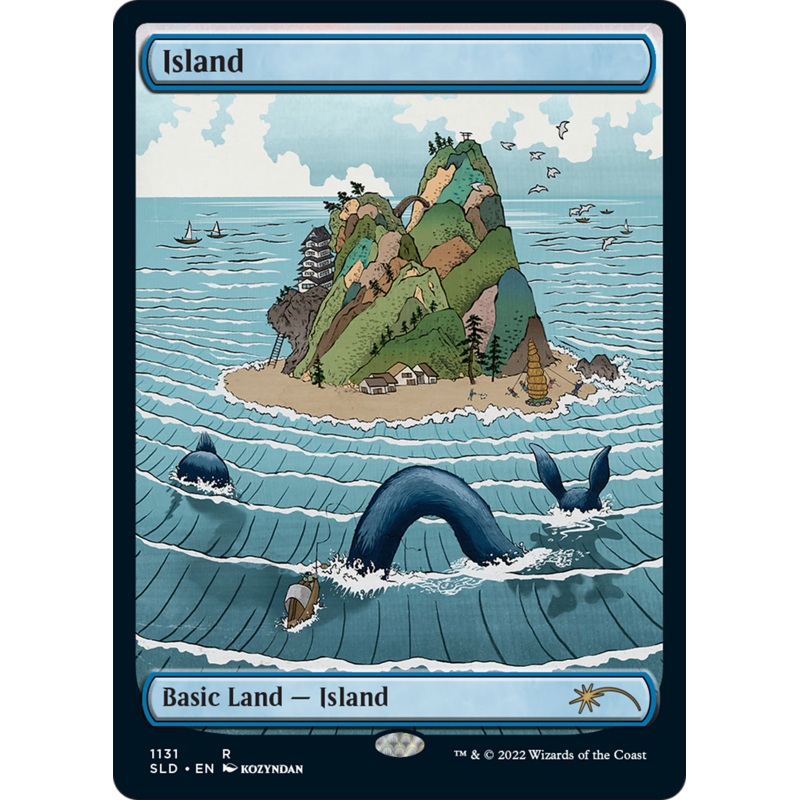 Island (1131) (Full-Art) [Secret Lair Drop Series]