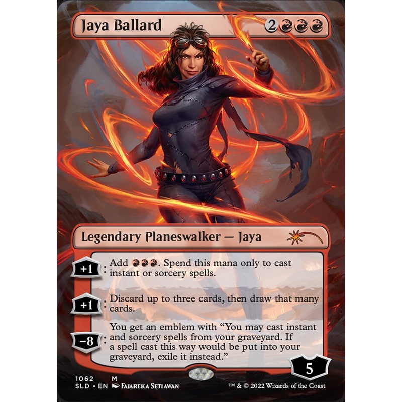 Jaya Ballard (Borderless) [Secret Lair Drop Series]