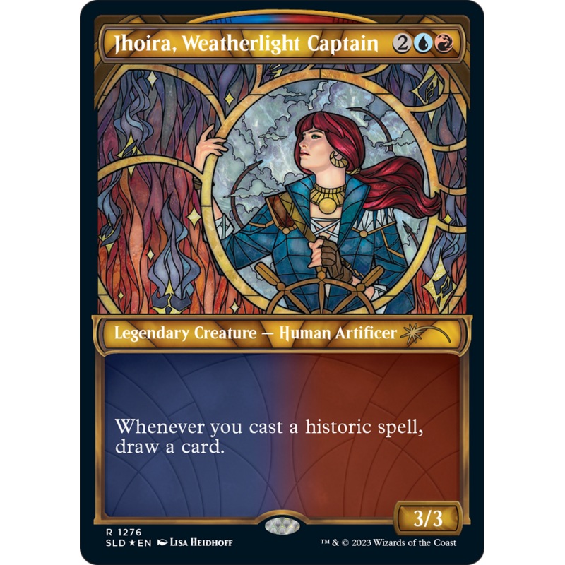 Jhoira, Weatherlight Captain (Halo Foil) [Secret Lair Drop Series]