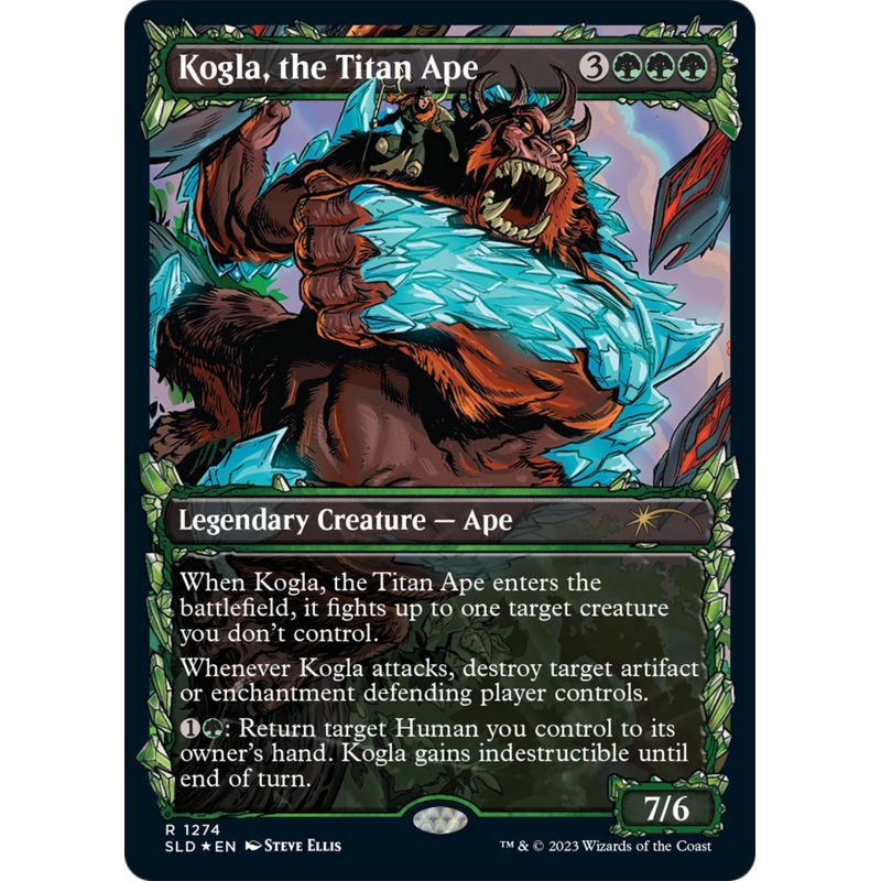 Kogla, the Titan Ape (Halo Foil) [Secret Lair Drop Series]