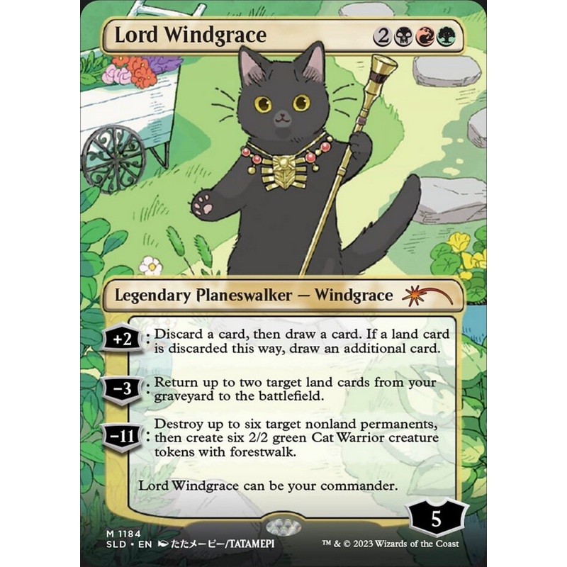 Lord Windgrace (Borderless) [Secret Lair Drop Series]