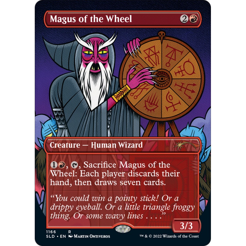 Magus of the Wheel (Borderless) [Secret Lair Drop Series]