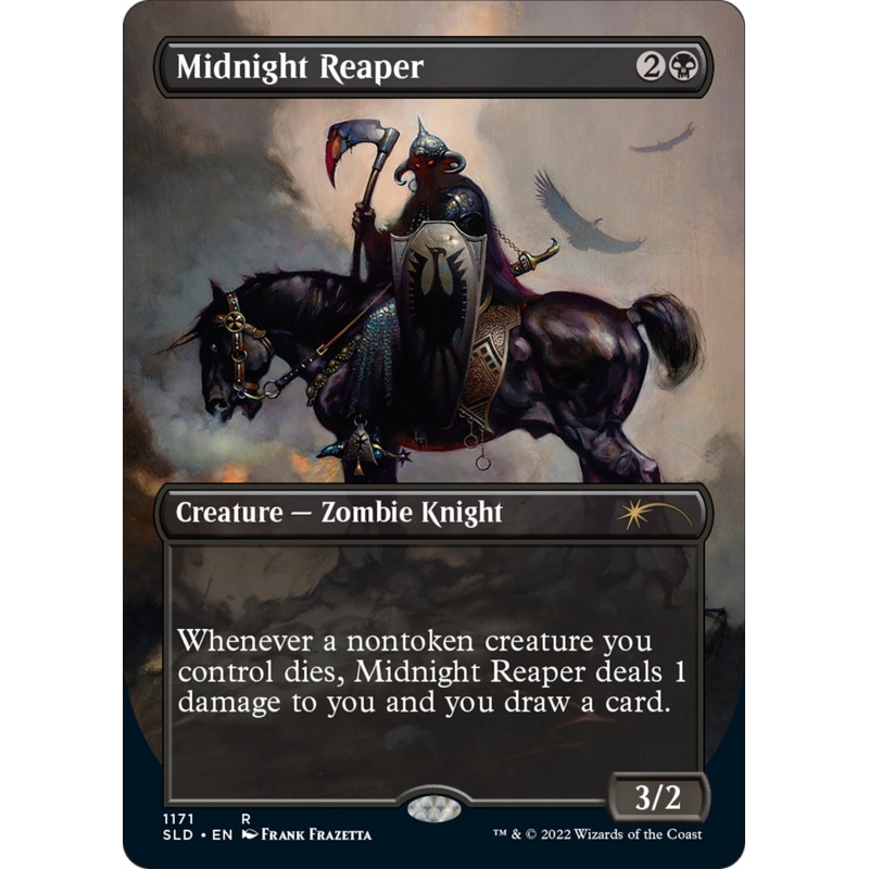 Midnight Reaper (Borderless) [Secret Lair Drop Series]