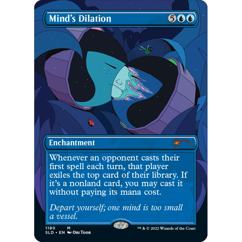 Mind's Dilation (Borderless) [Secret Lair Drop Series]