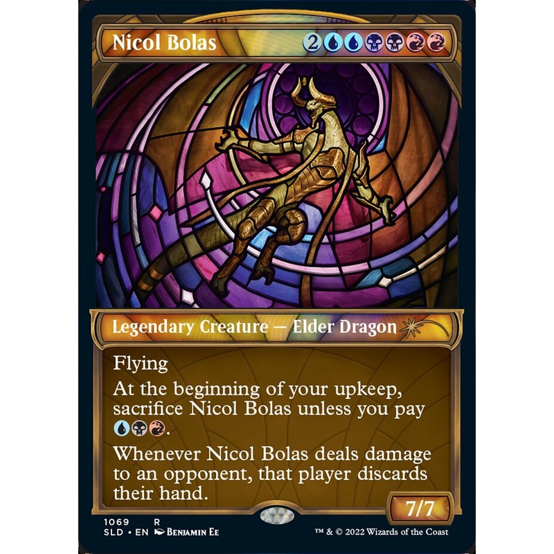 Nicol Bolas (Showcase Textured) [Secret Lair Drop Series]