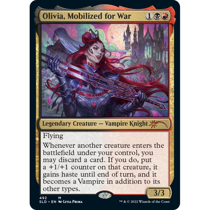 Olivia, Mobilized for War [Secret Lair Drop Series]