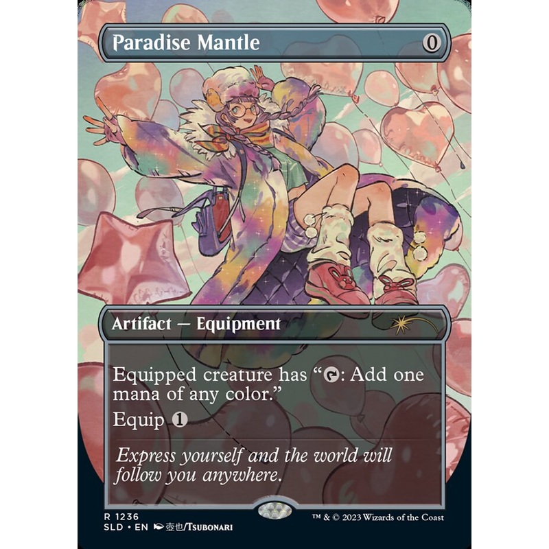 Paradise Mantle (Borderless) [Secret Lair Drop Series]
