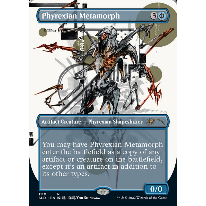 Phyrexian Metamorph (Borderless) [Secret Lair Drop Series]