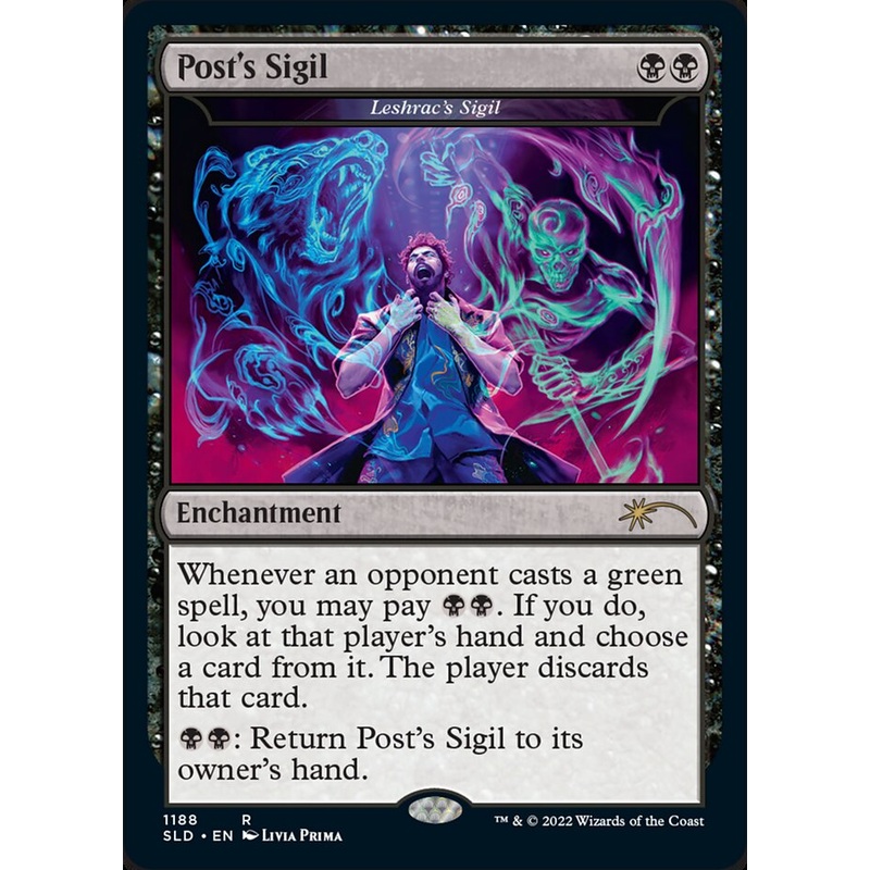 Post's Sigil - Leshrac's Sigil [Secret Lair Drop Series]
