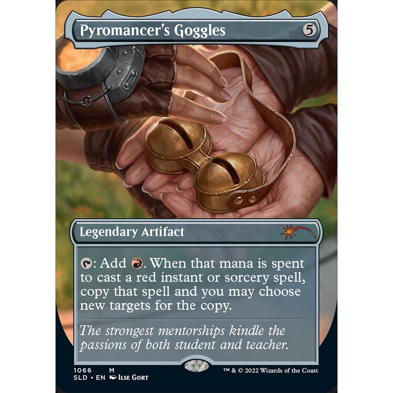 Pyromancer's Goggles (Borderless) [Secret Lair Drop Series]