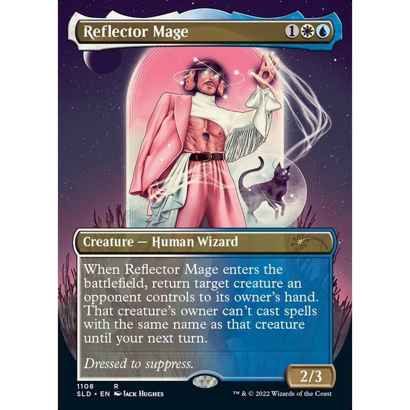 Reflector Mage (Borderless) [Secret Lair Drop Series]