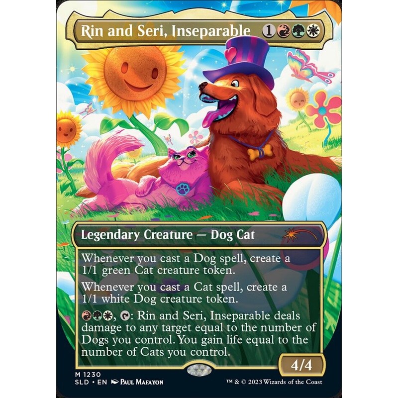 Rin and Seri, Inseparable (Borderless) [Secret Lair Drop Series]