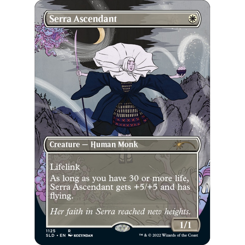 Serra Ascendant (Borderless) [Secret Lair Drop Series]