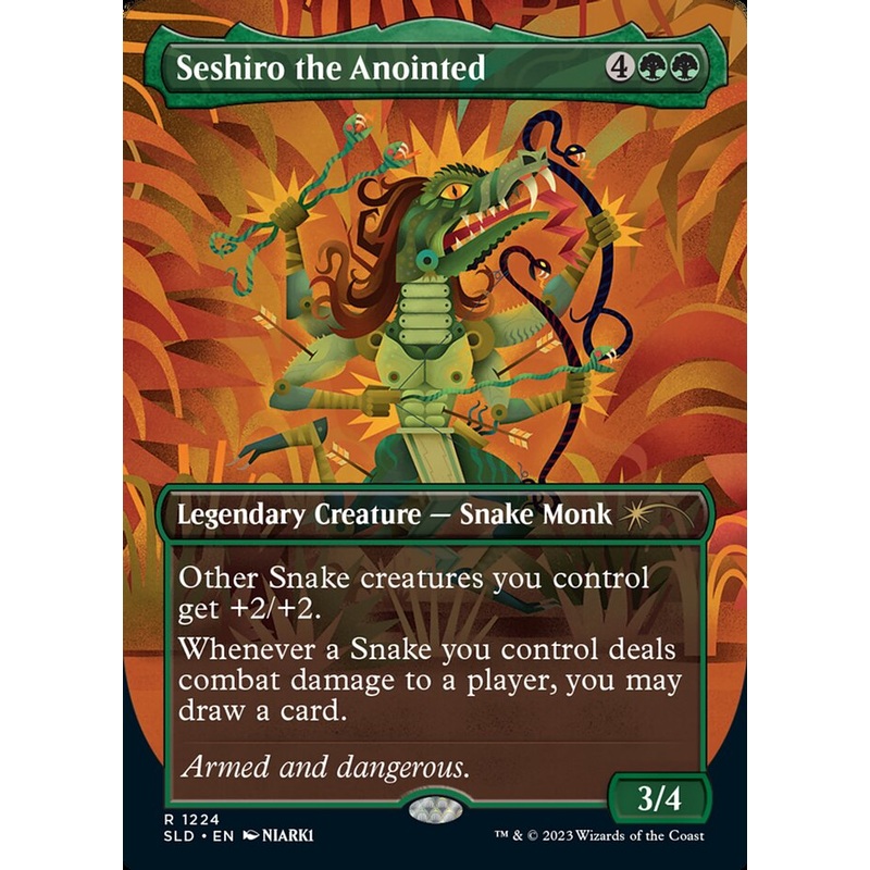 Seshiro the Anointed (Borderless) [Secret Lair Drop Series]