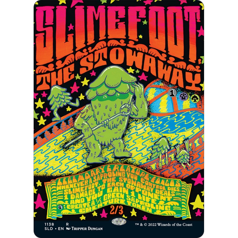 Slimefoot, the Stowaway (Borderless) [Secret Lair Drop Series]