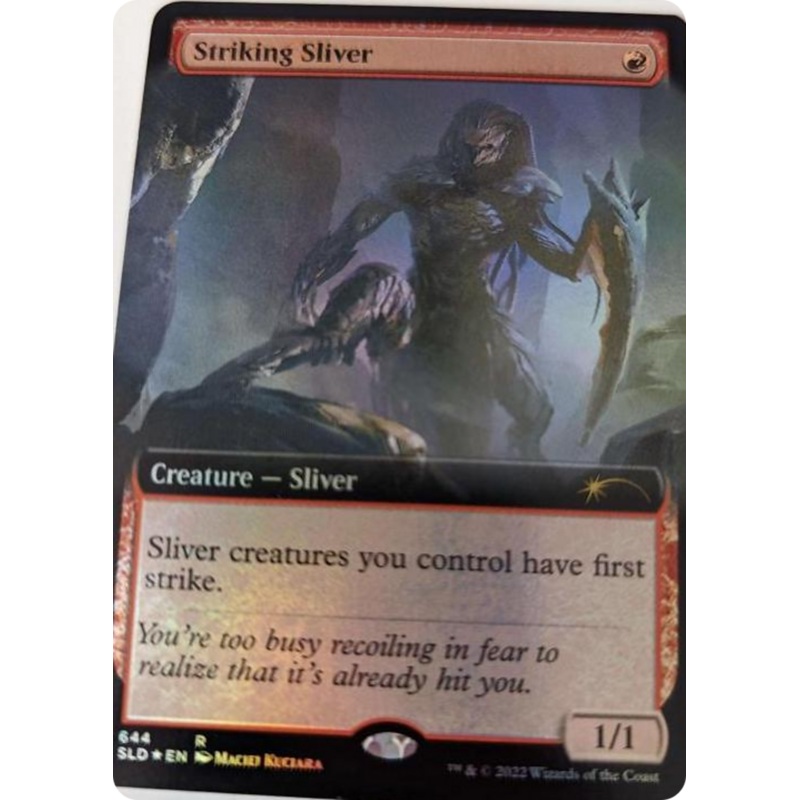 Striking Sliver (Extended Art) [Secret Lair Drop Series]