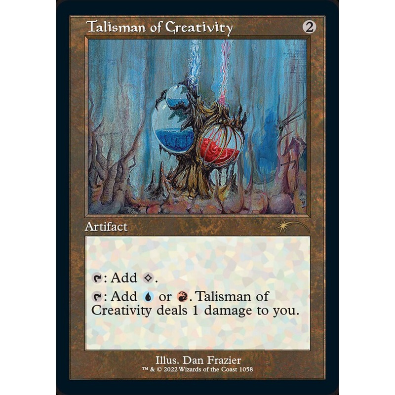Talisman of Creativity (Foil Etched) [Secret Lair Drop Series]