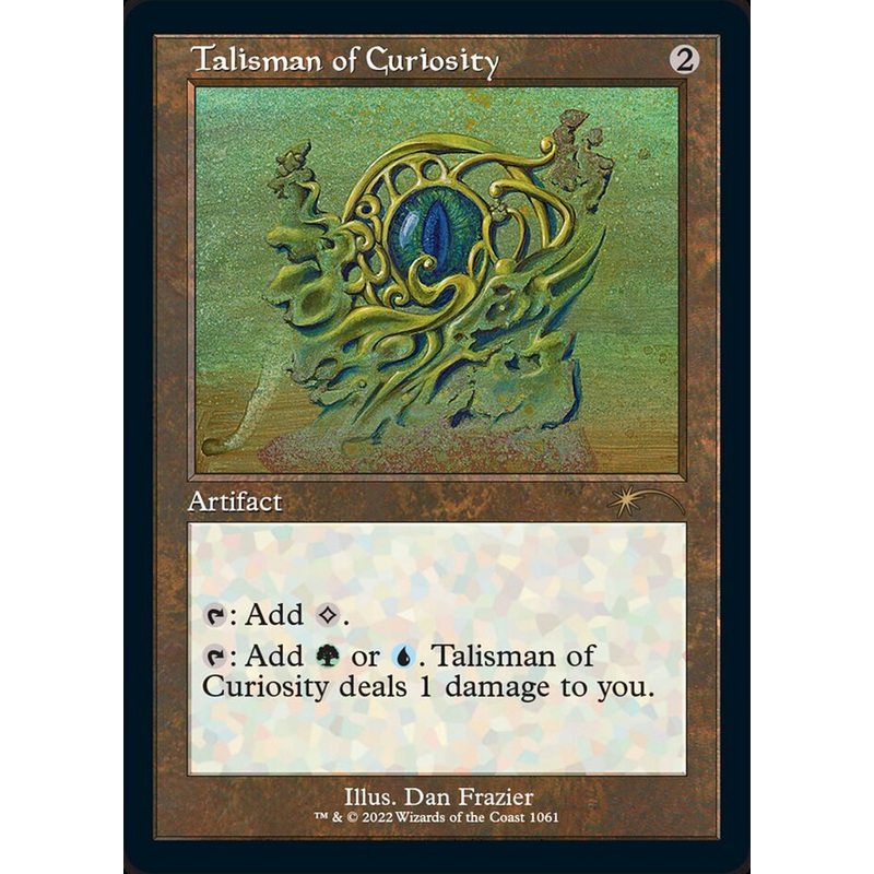 Talisman of Curiosity (Foil Etched) [Secret Lair Drop Series]