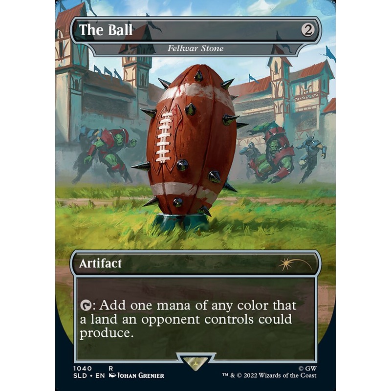 The Ball - Fellwar Stone (Borderless) [Secret Lair Drop Series]