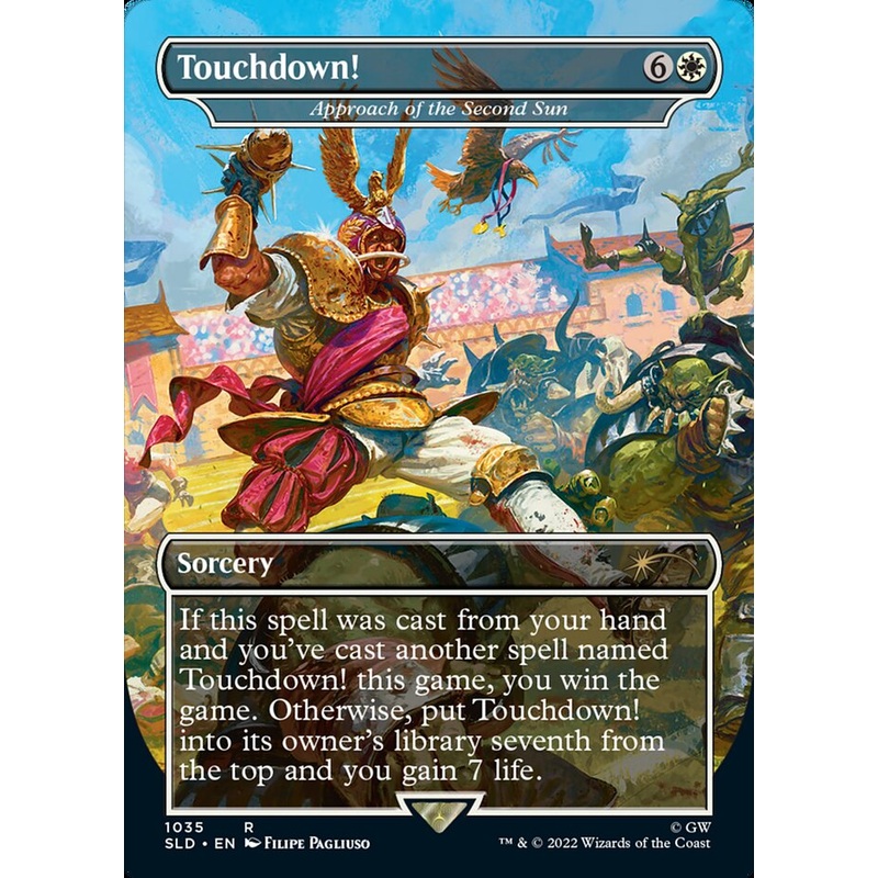 Touchdown! - Approach of the Second Sun (Borderless) [Secret Lair Drop Series]