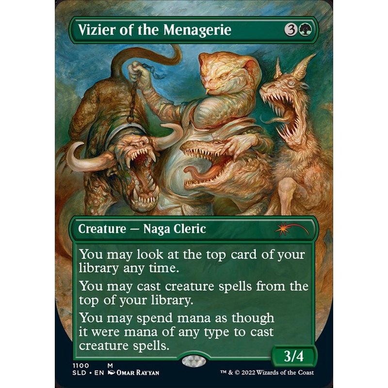 Vizier of the Menagerie (Borderless) [Secret Lair Drop Series]