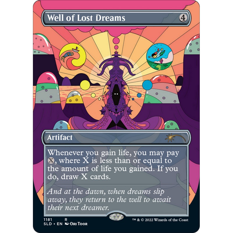 Well of Lost Dreams (1181) (Borderless) [Secret Lair Drop Series]
