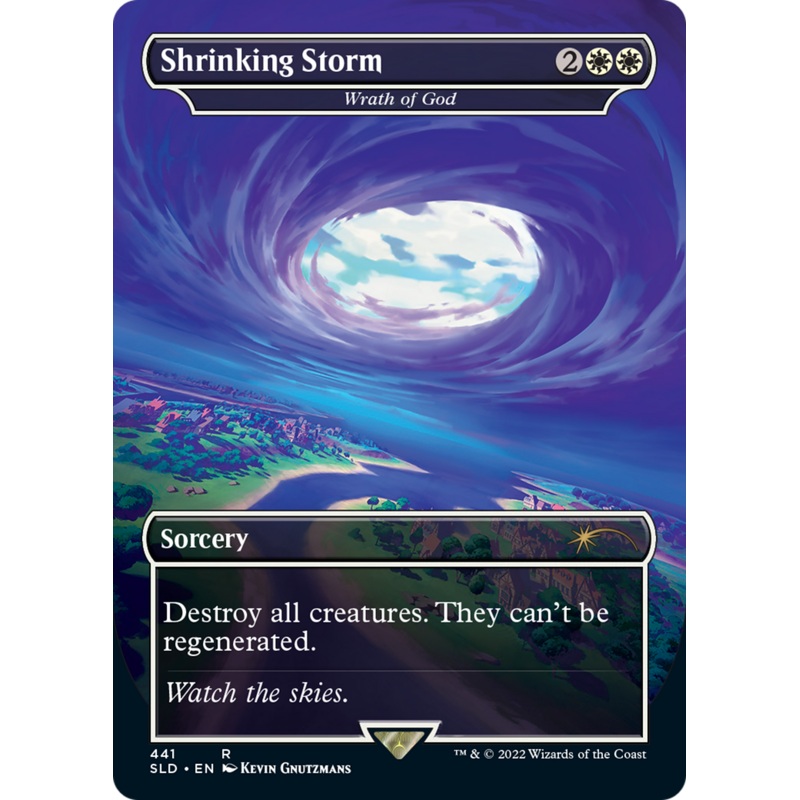 Wrath of God - Shrinking Storm [Secret Lair Drop Series]