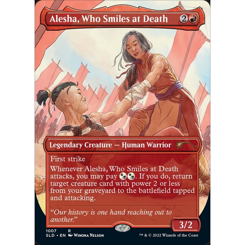 Alesha, Who Smiles at Death [Secret Lair Drop Series]