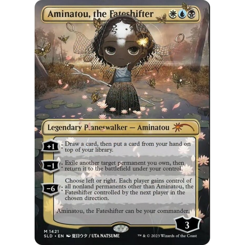 Aminatou, the Fateshifter (Rainbow Foil) [Secret Lair Drop Series]