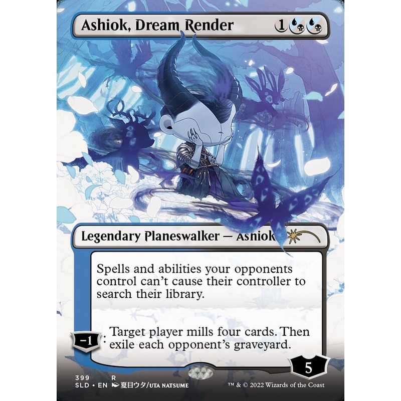 Ashiok, Dream Render (Borderless) [Secret Lair Drop Series]