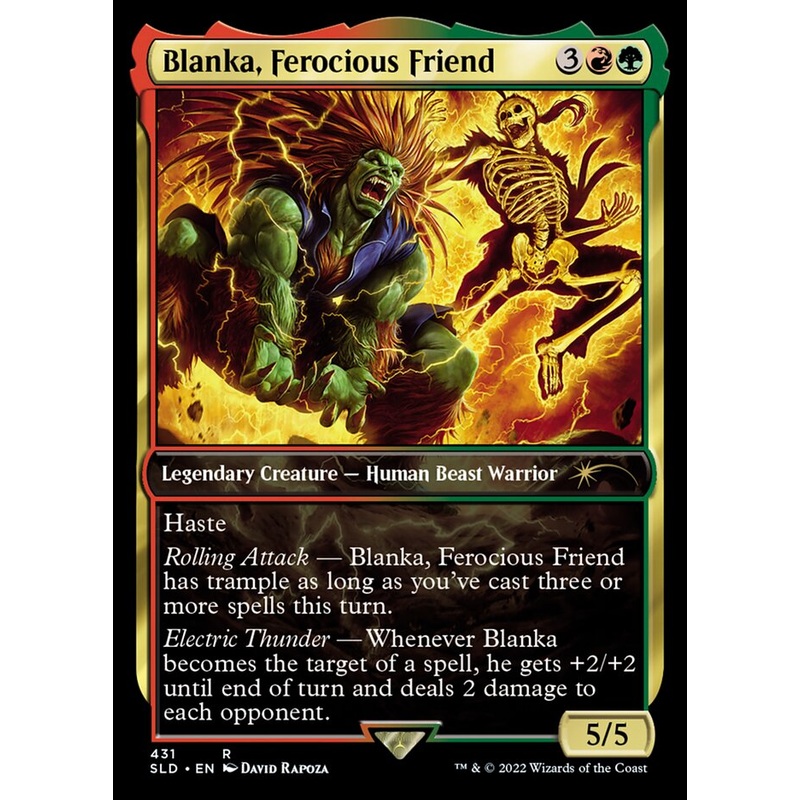Blanka, Ferocious Friend [Secret Lair Drop Series]