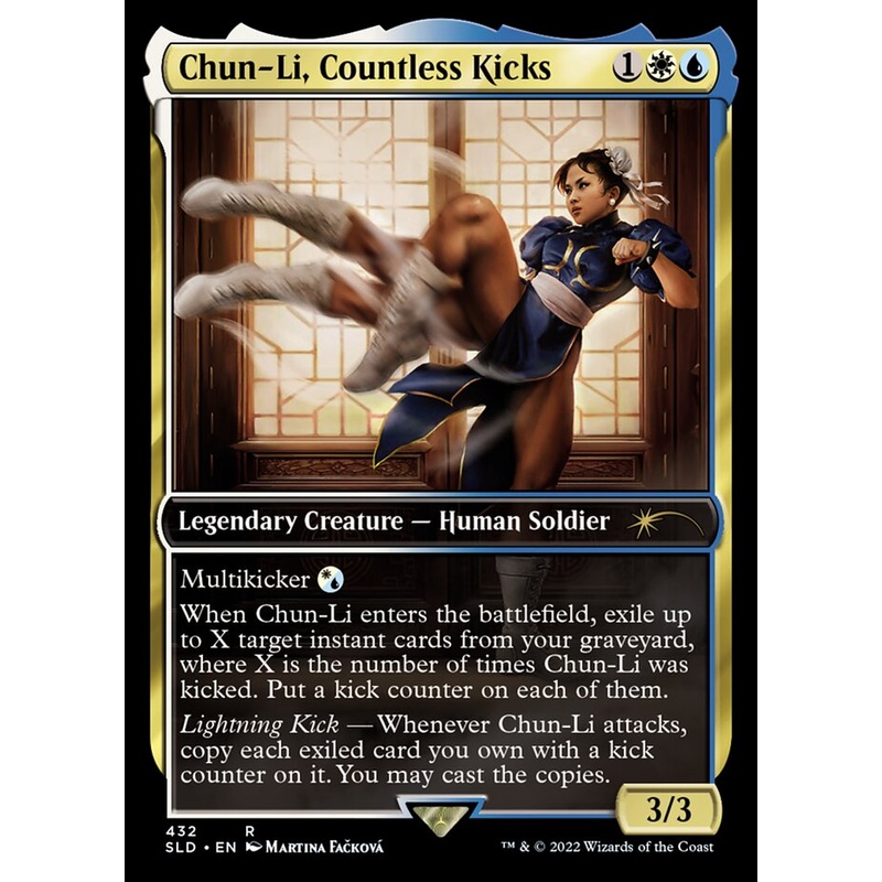 Chun-Li, Countless Kicks [Secret Lair Drop Series]