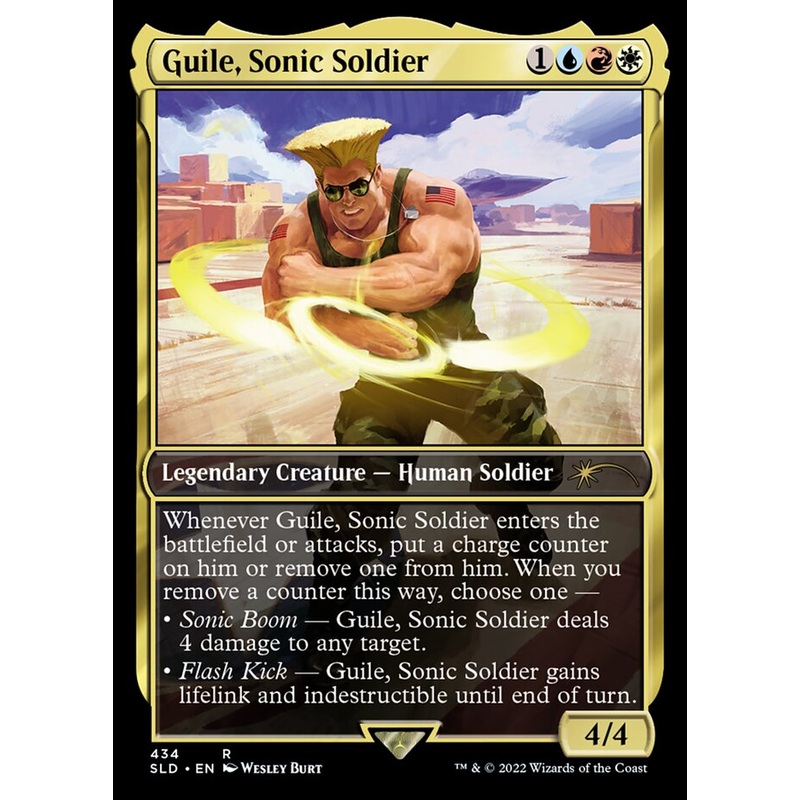 Guile, Sonic Soldier [Secret Lair Drop Series]