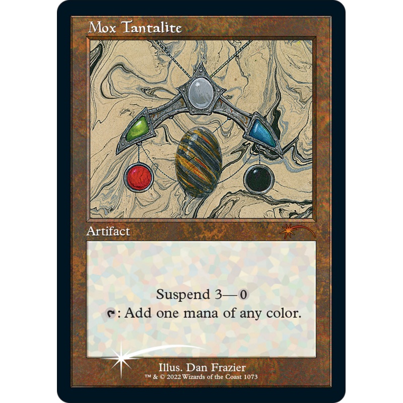 Mox Tantalite (Retro Foil Etched) [Secret Lair Drop Series]